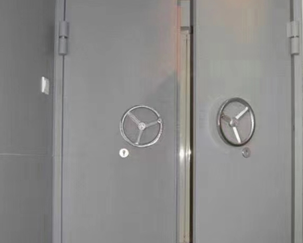 山西陽煤化工新材料園區防火門窗、防爆門窗、隔音門窗施工現場