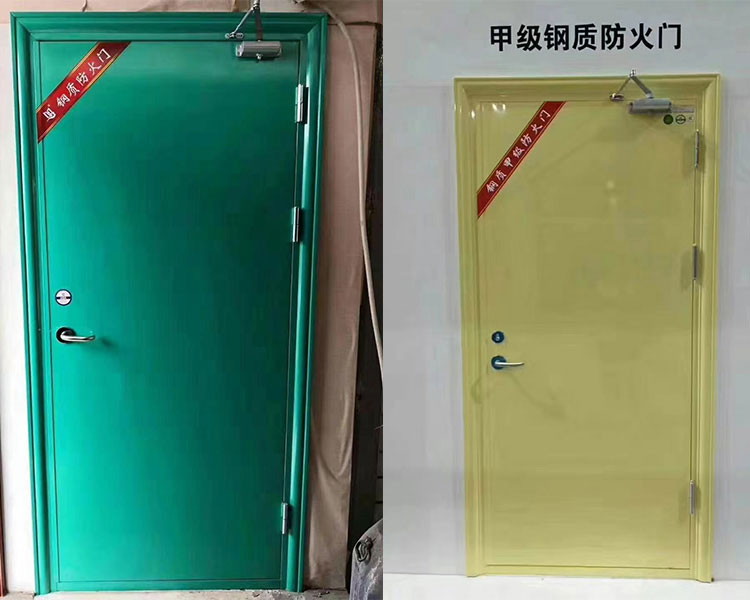 恒晟防火門廠家什么樣的鋼制防火門受客戶歡迎？